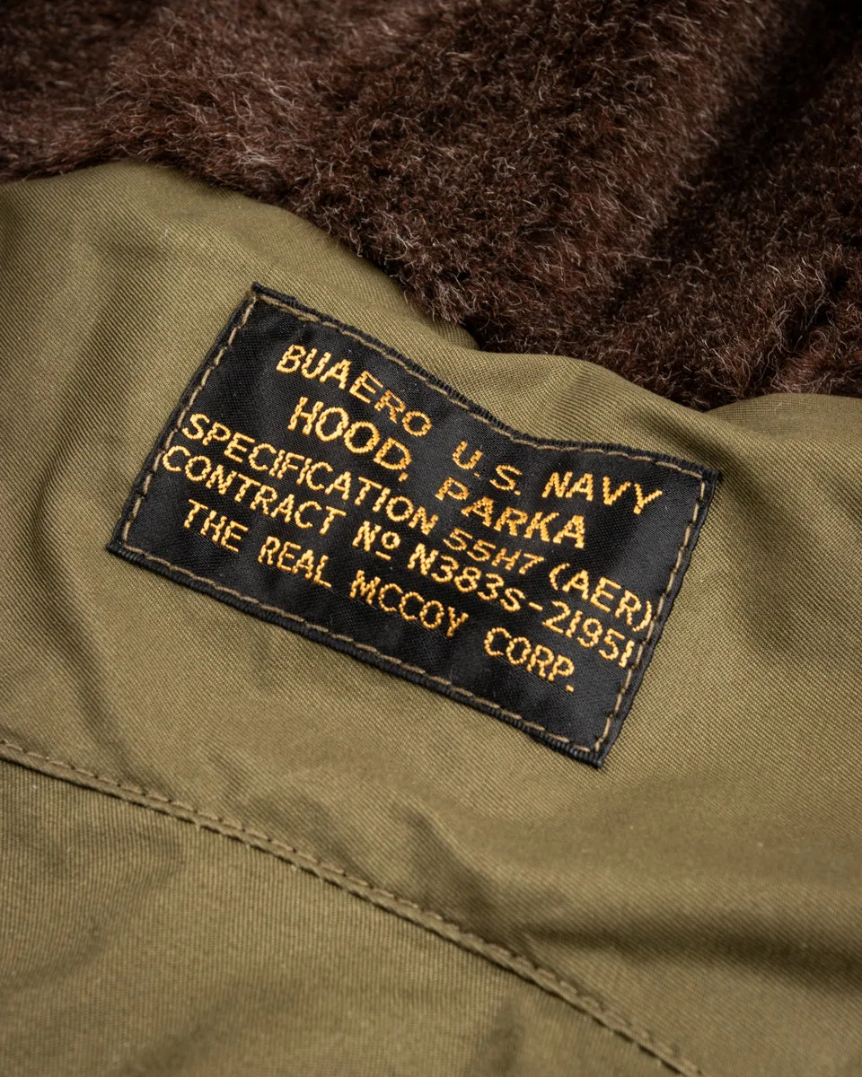 AL-1 / HOOD, PARKA - Olive