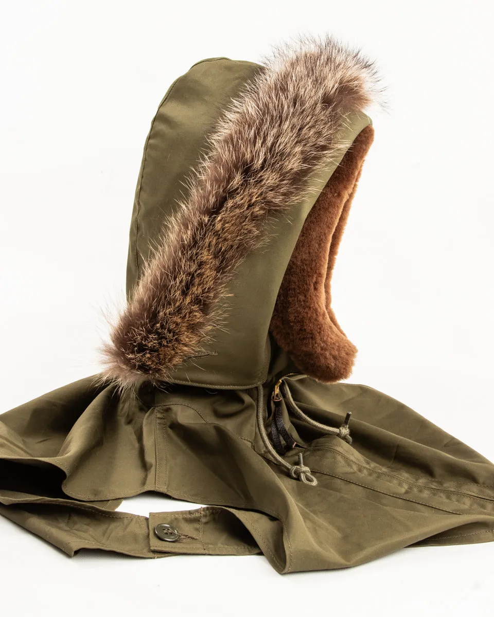 AL-1 / HOOD, PARKA - Olive