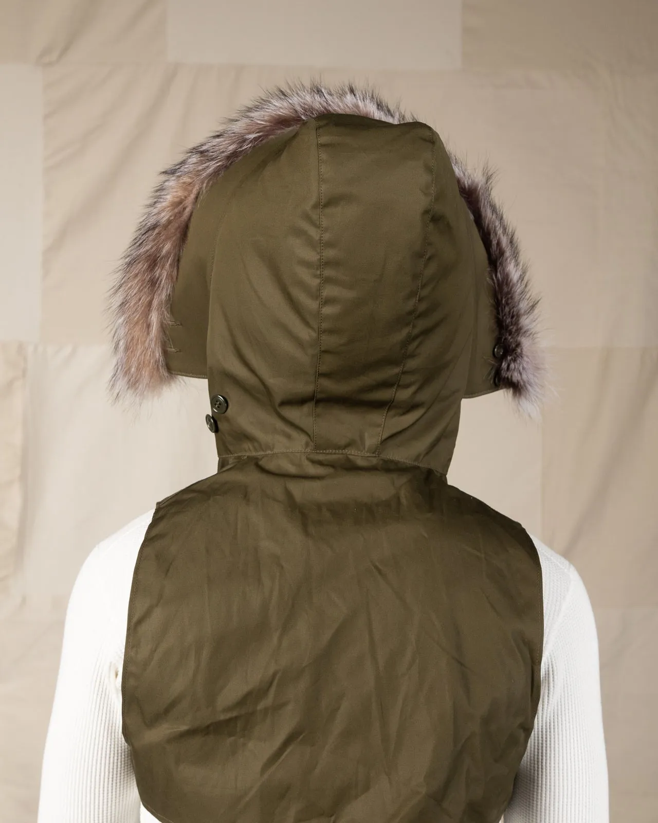 AL-1 / HOOD, PARKA - Olive