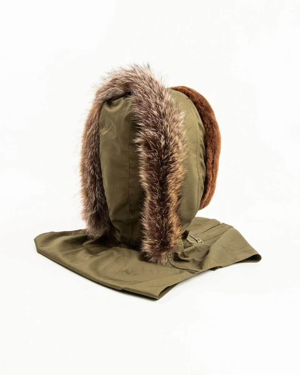 AL-1 / HOOD, PARKA - Olive