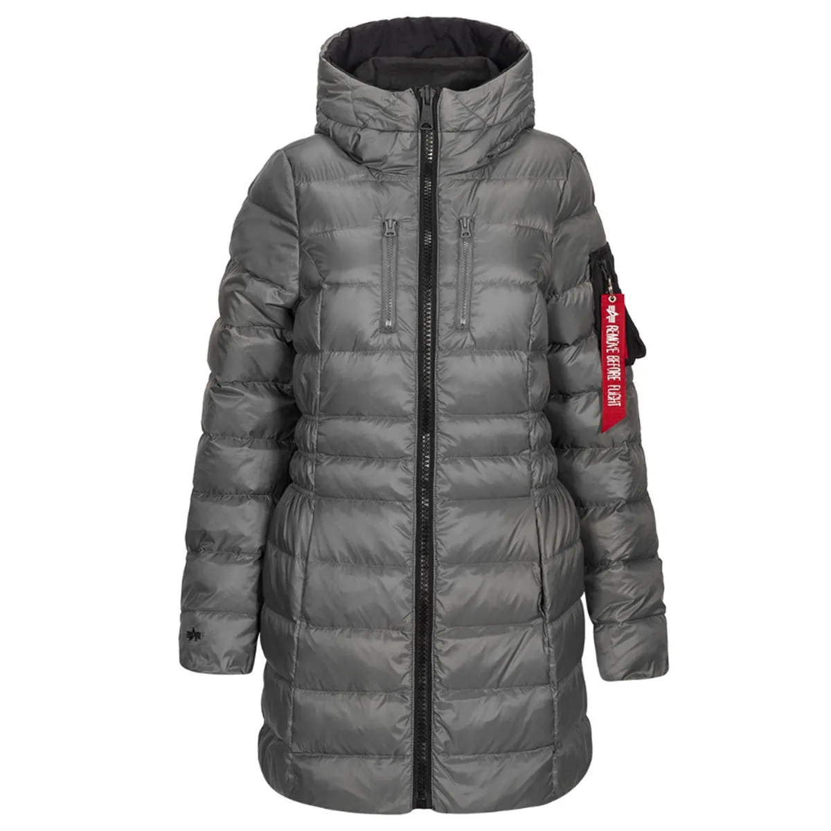 Alpha Industries Women's Black N-3B Reversable Down Parka