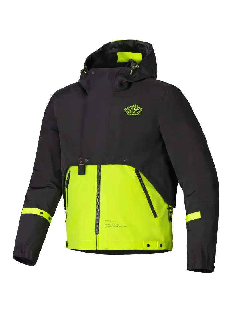 Alpinestars Mootant Waterproof Parka Textile Jacket Lime Punch / Black