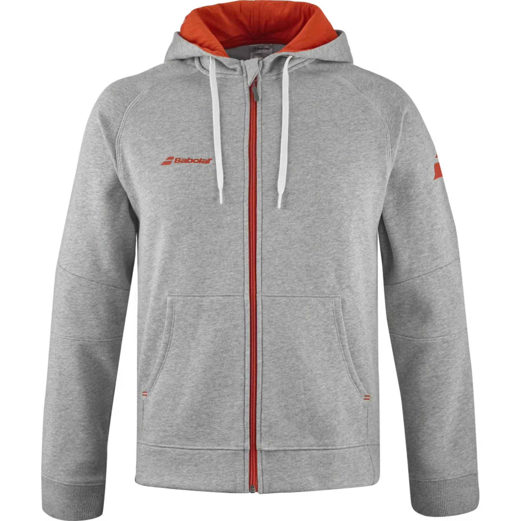 Babolat Exercise Men Hood Jacket 3002 - High Rise Heather