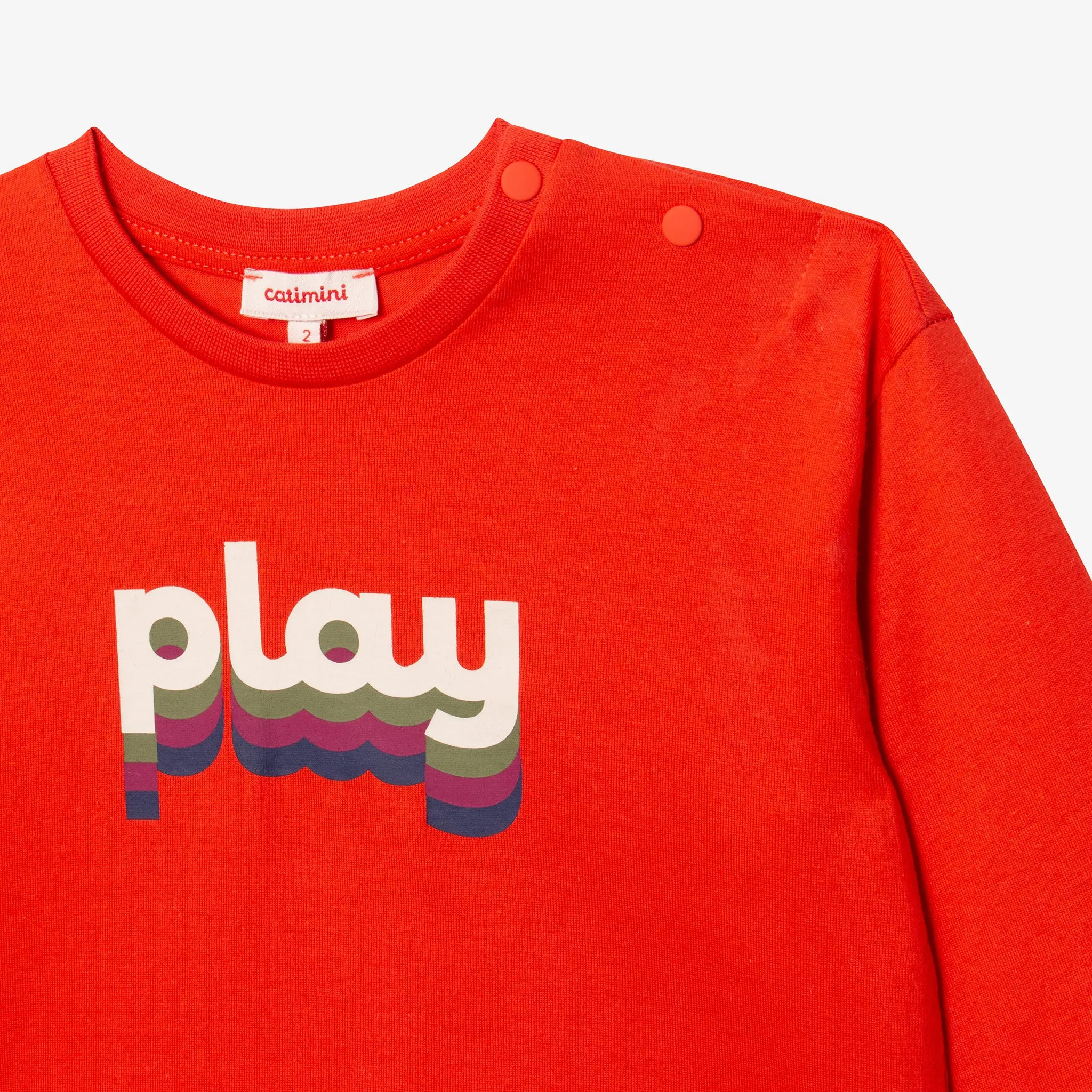 Baby boys' red T-shirt