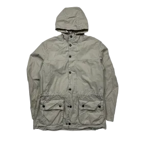 Barbour Cream Parka Jacket - Large