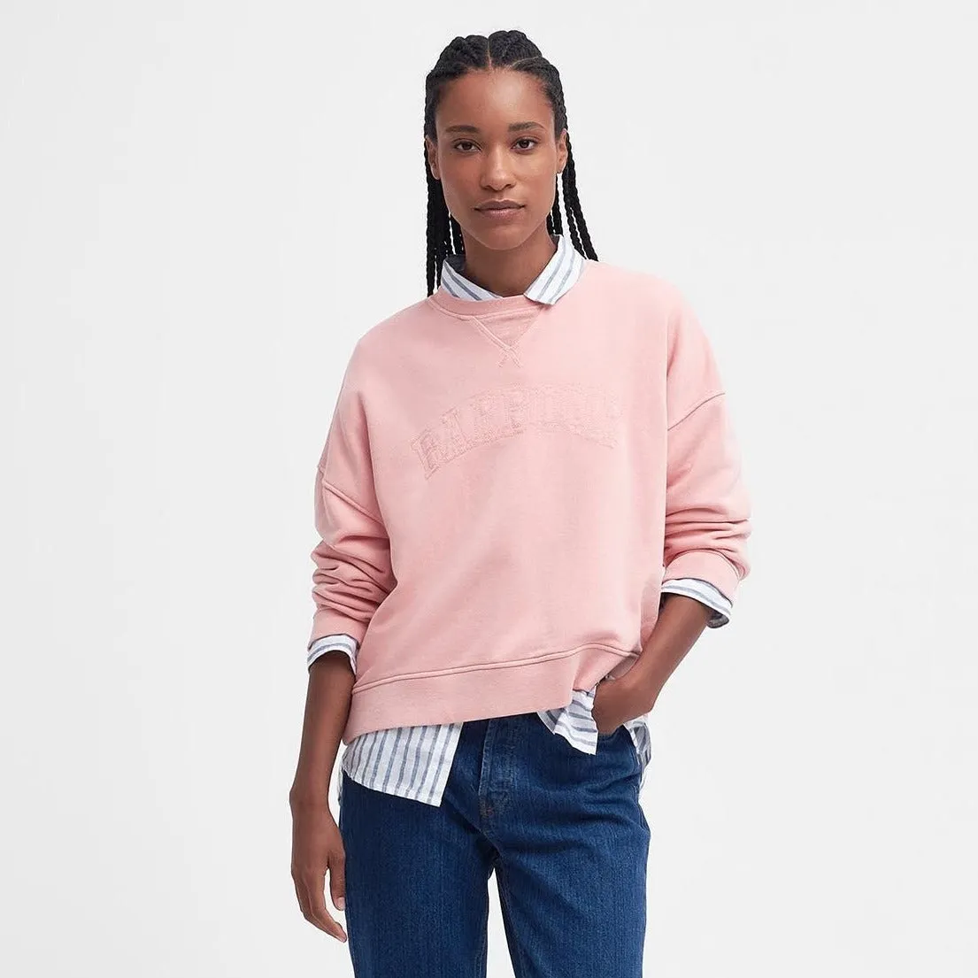 Barbour Ladies Sandgate Crew Neck Sweatshirt