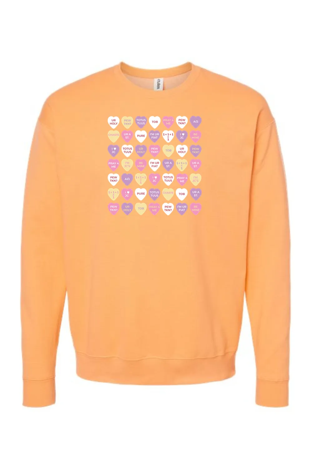 Candy Hearts - Crewneck Sweatshirt