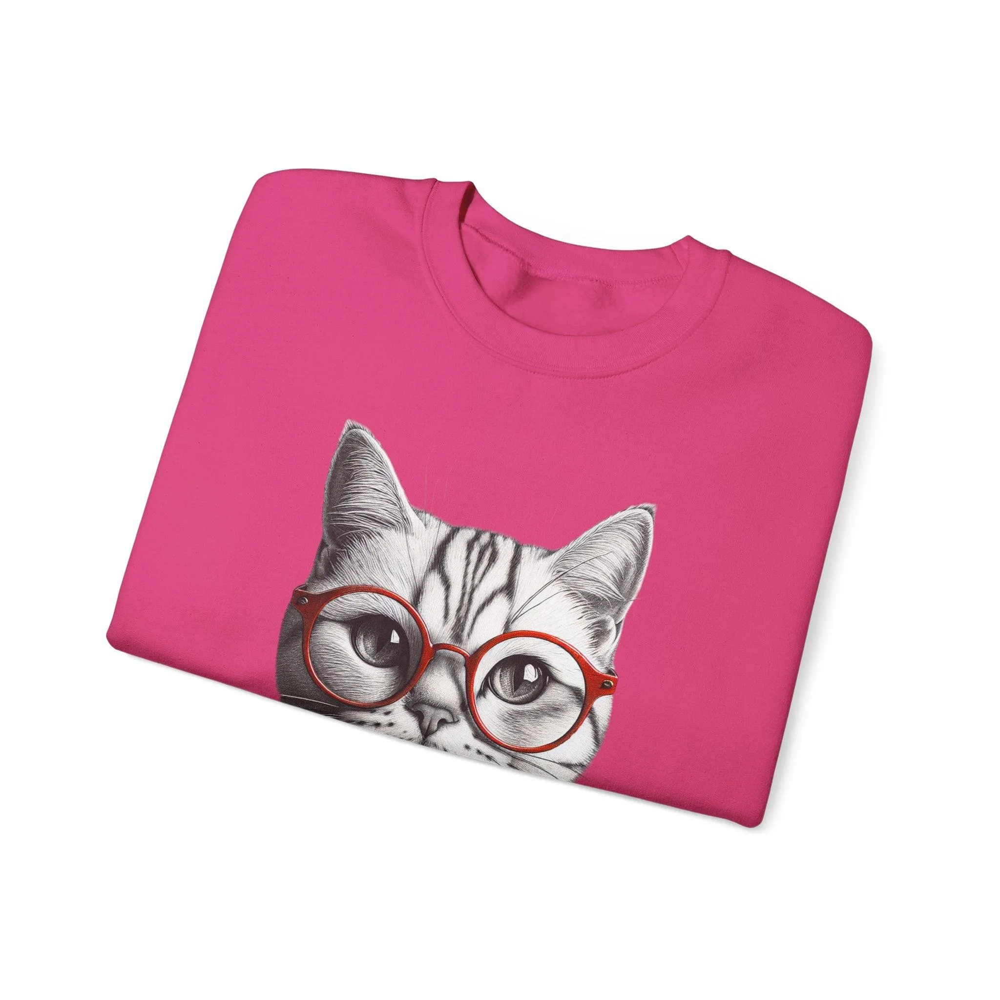 Cat-titude Unisex Heavy Blend Crewneck Sweatshirt