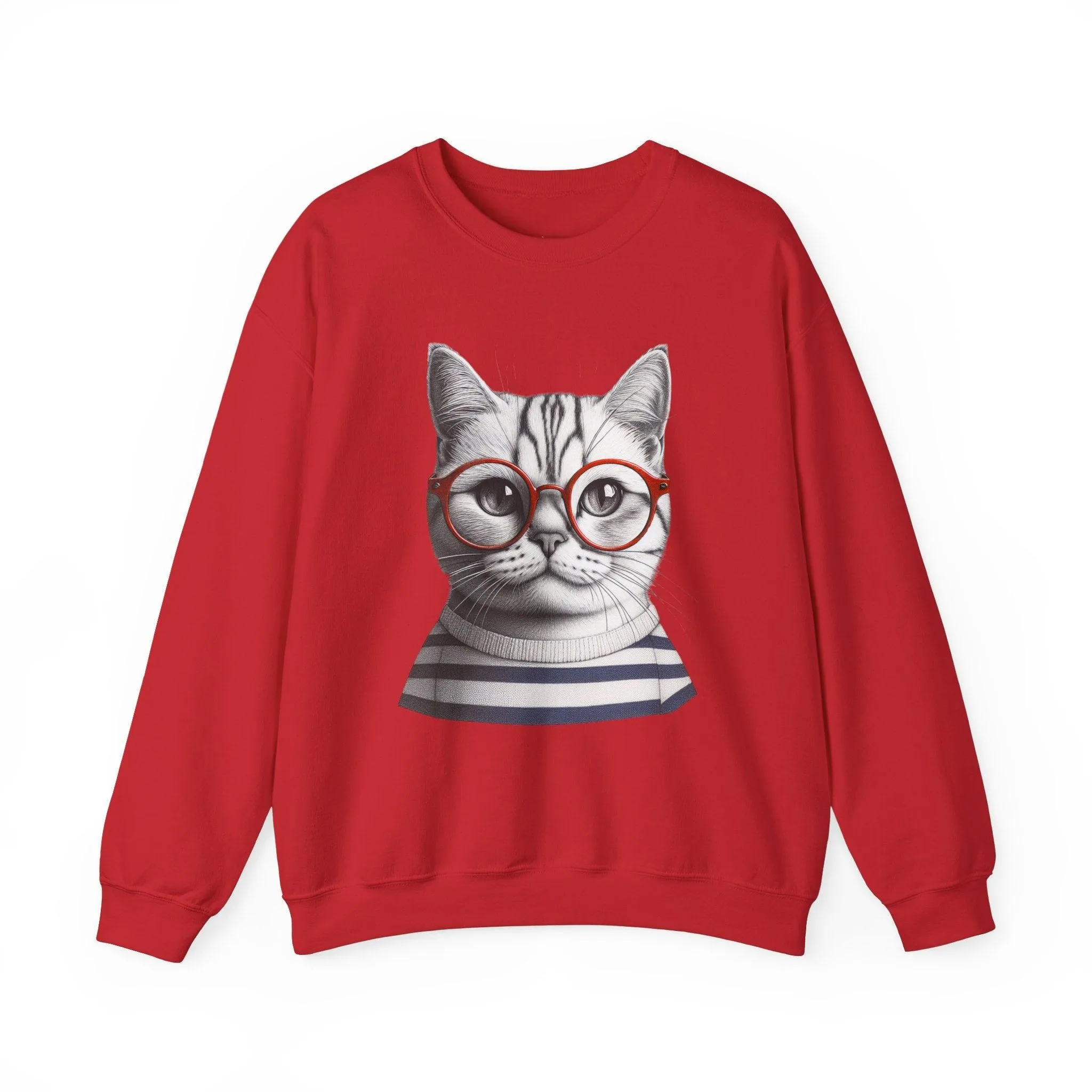 Cat-titude Unisex Heavy Blend Crewneck Sweatshirt