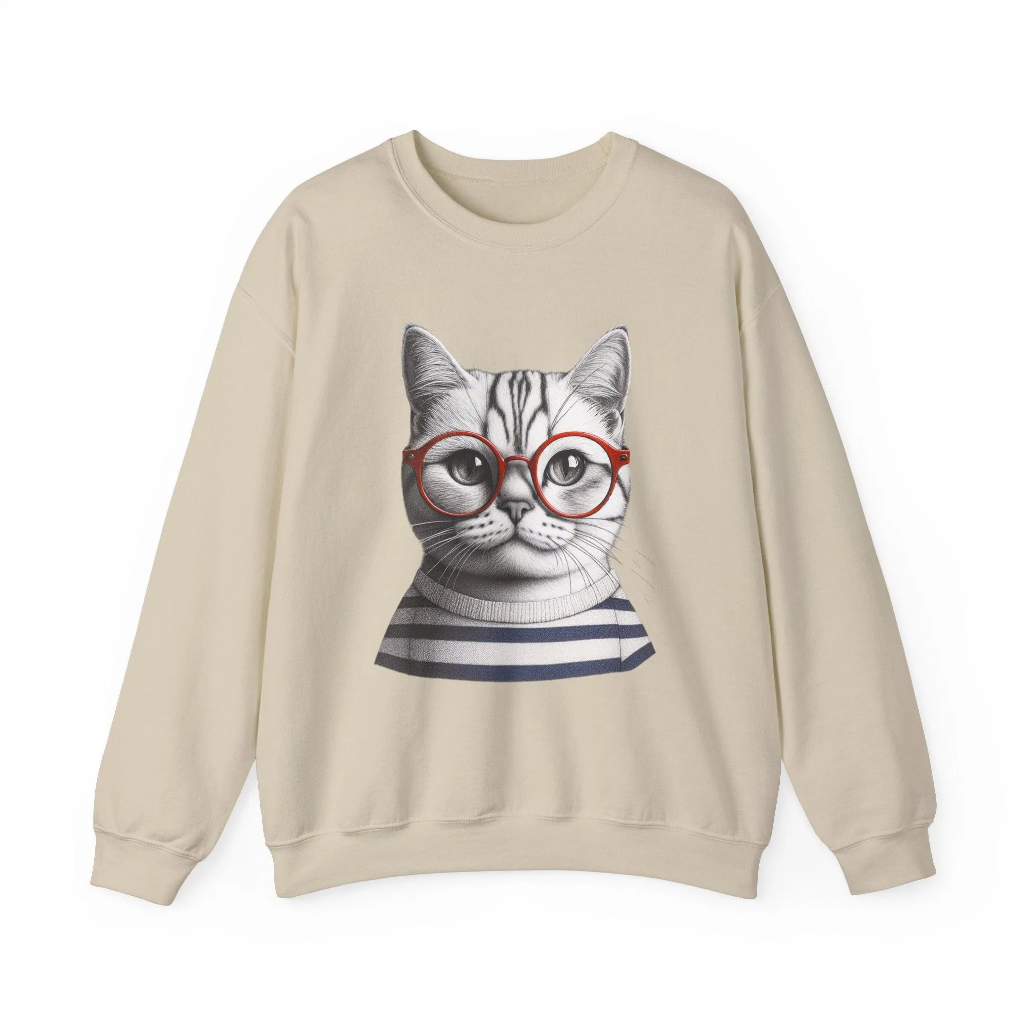 Cat-titude Unisex Heavy Blend Crewneck Sweatshirt