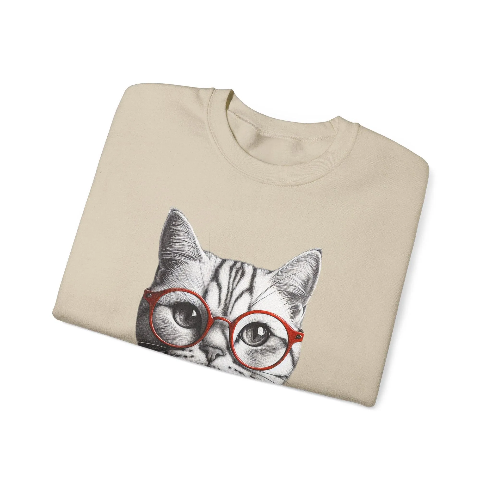 Cat-titude Unisex Heavy Blend Crewneck Sweatshirt