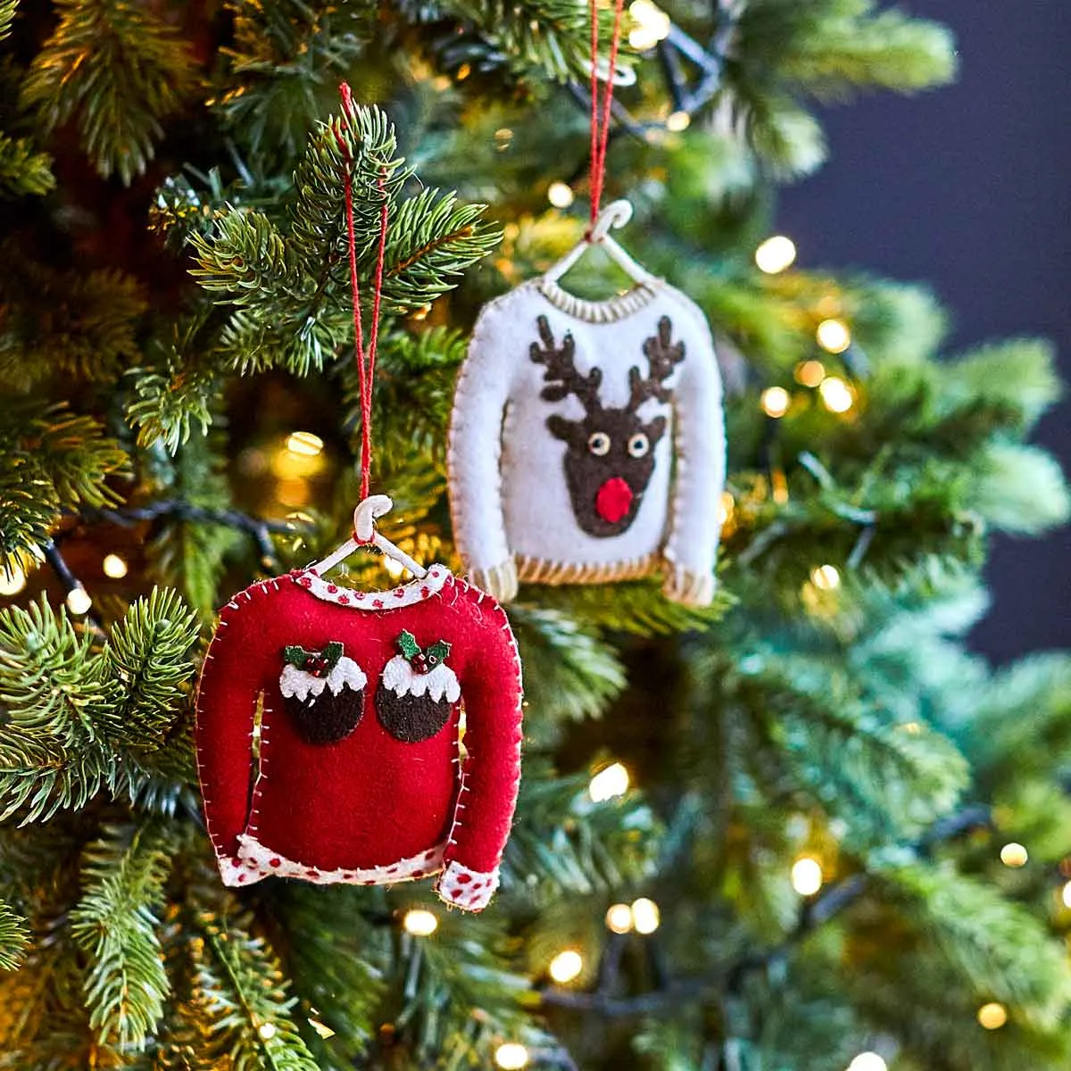 Christmas Pudding Jumper Decoration