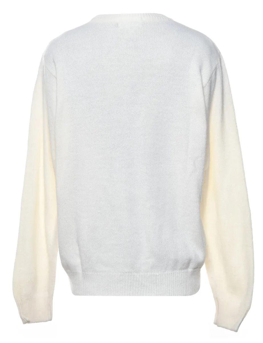 Classic Beaded Jumper - L