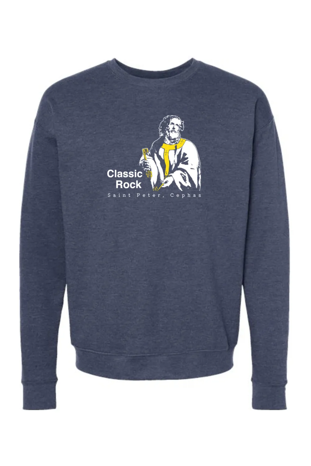 Classic Rock - St. Peter, Cephas Crewneck Sweatshirt