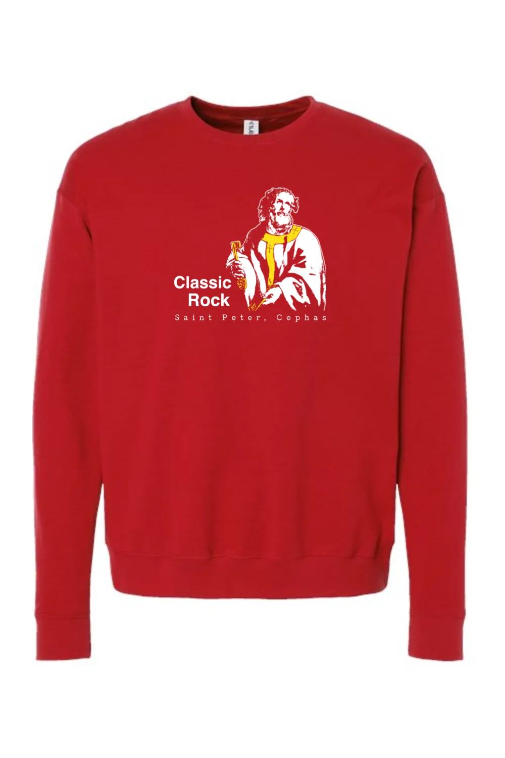 Classic Rock - St. Peter, Cephas Crewneck Sweatshirt