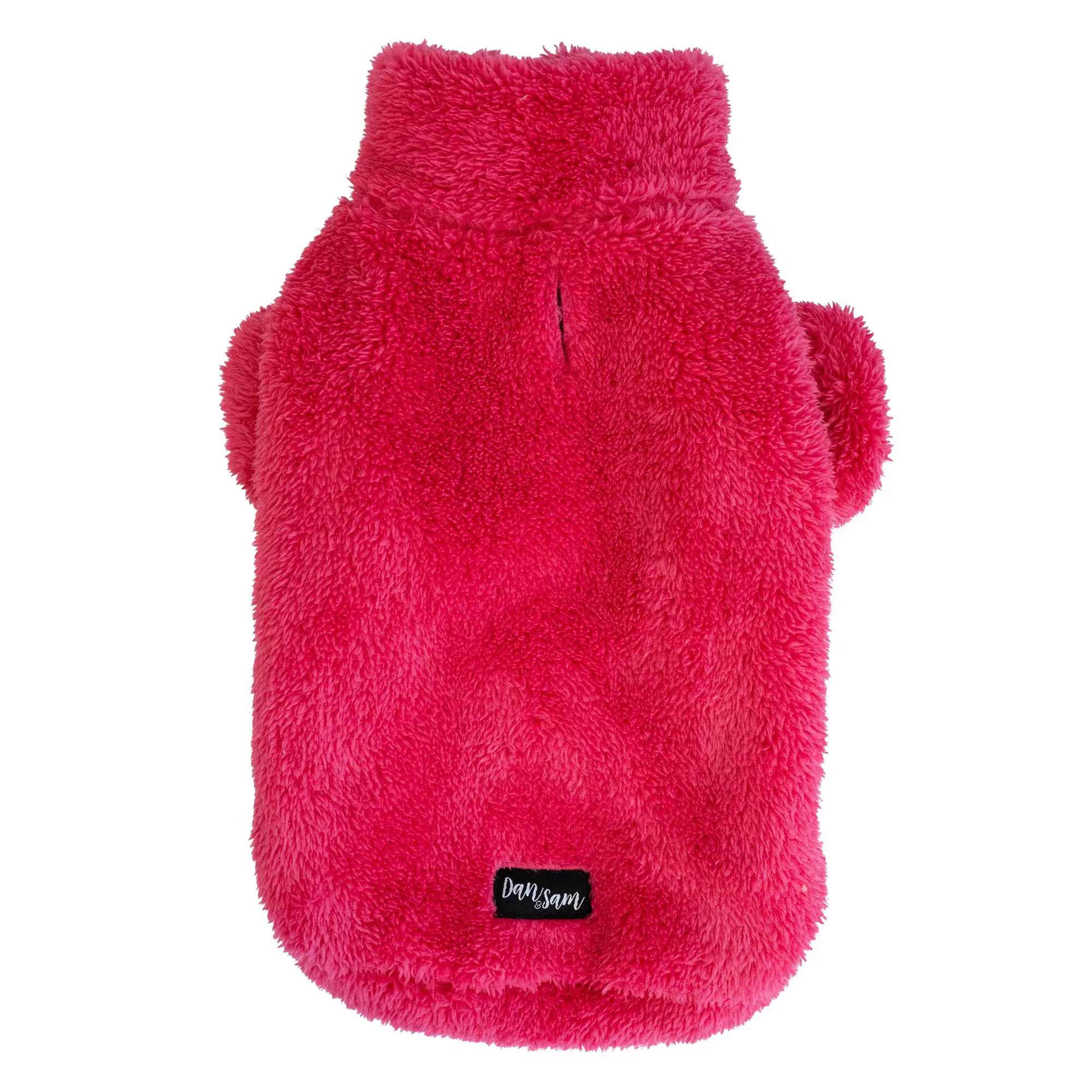 Dan & Sam - Teddy Jumper (Raspberry Sorbet) - 25cm