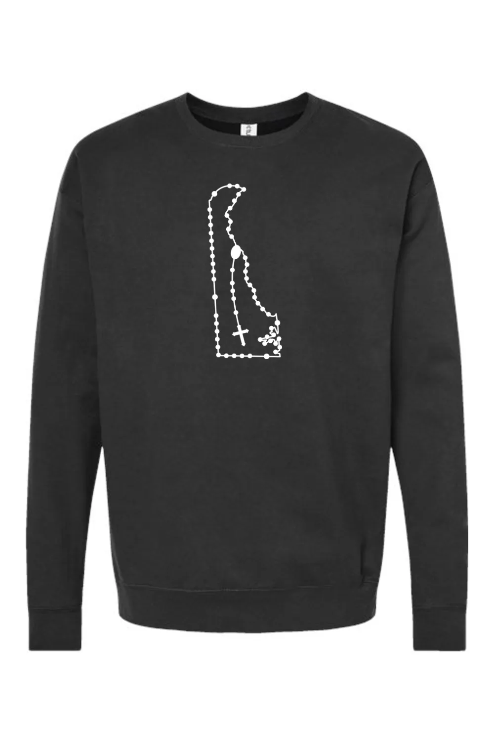 Delaware Catholic Rosary Crewneck Sweatshirt