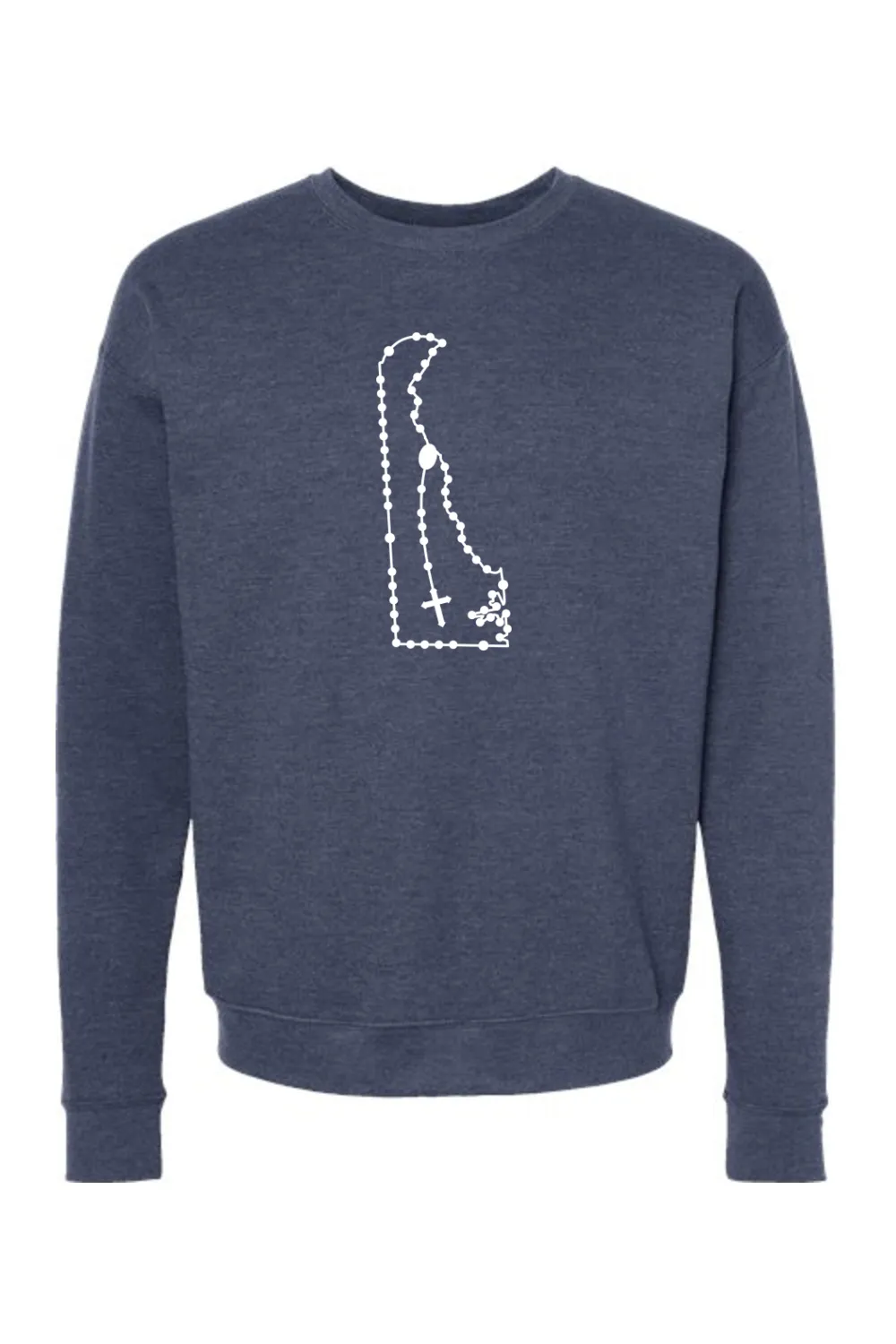 Delaware Catholic Rosary Crewneck Sweatshirt