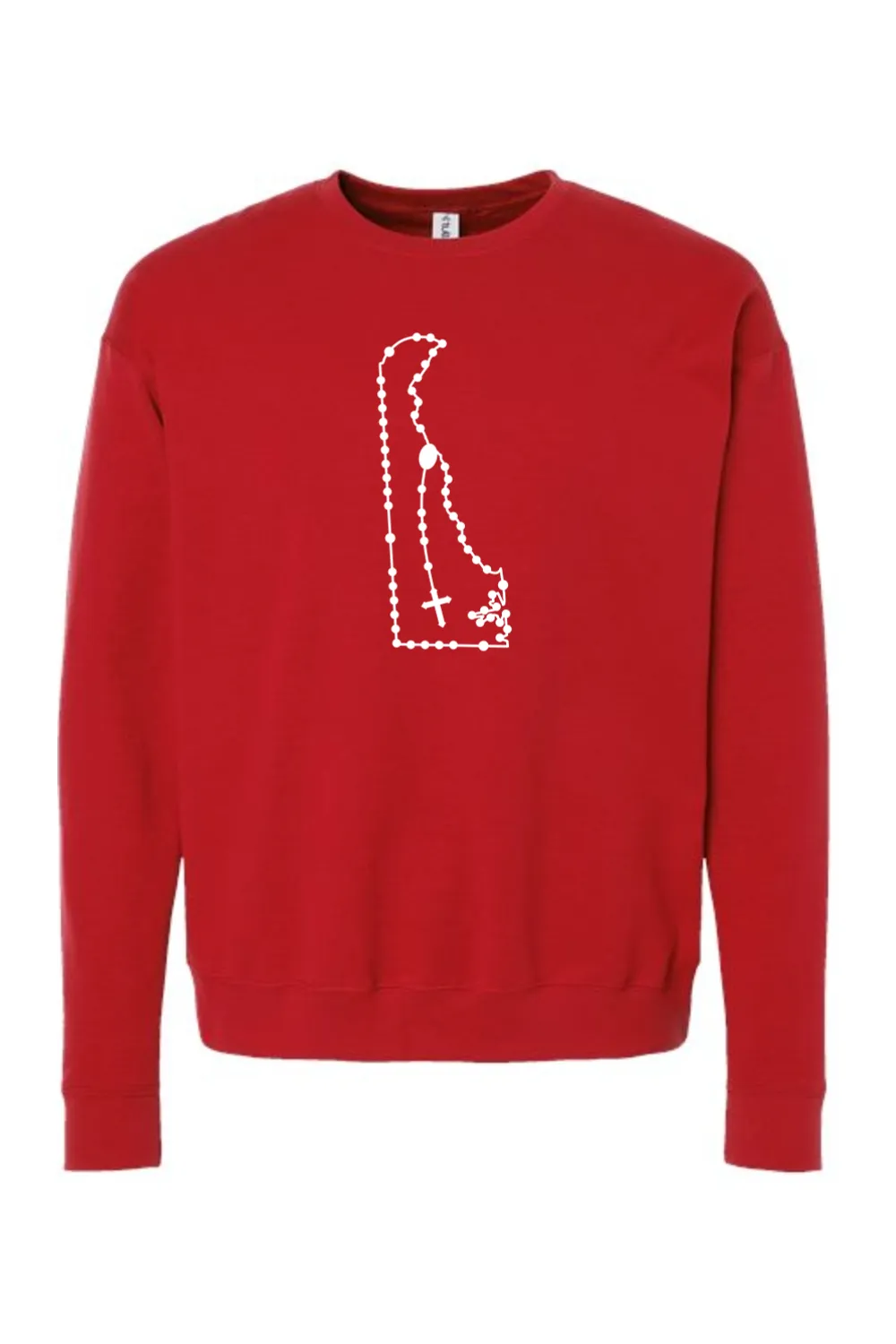 Delaware Catholic Rosary Crewneck Sweatshirt