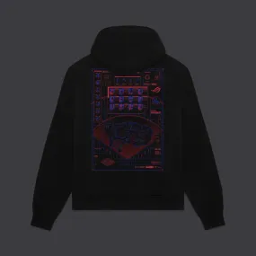 Dolly Noire / Asus Rog Multiplayer Sci-fi Hoodie Black