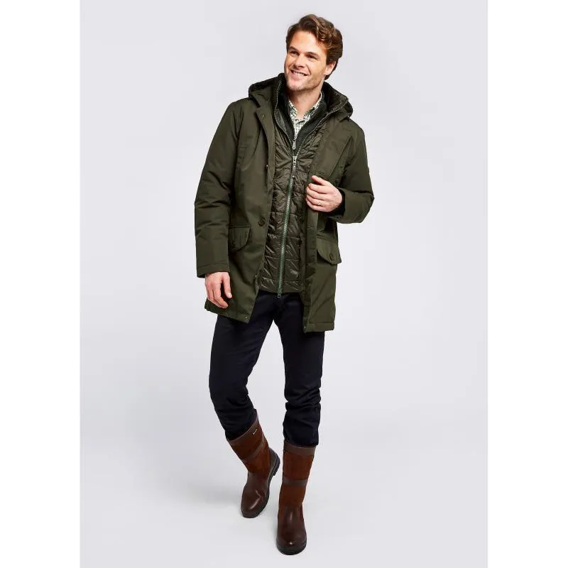 Dubarry Urlingford Mens Waterproof Down Hooded Parka - Ivy