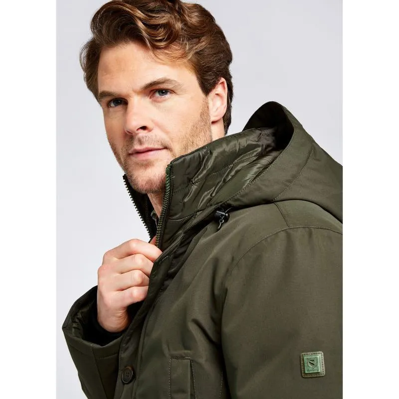 Dubarry Urlingford Mens Waterproof Down Hooded Parka - Ivy