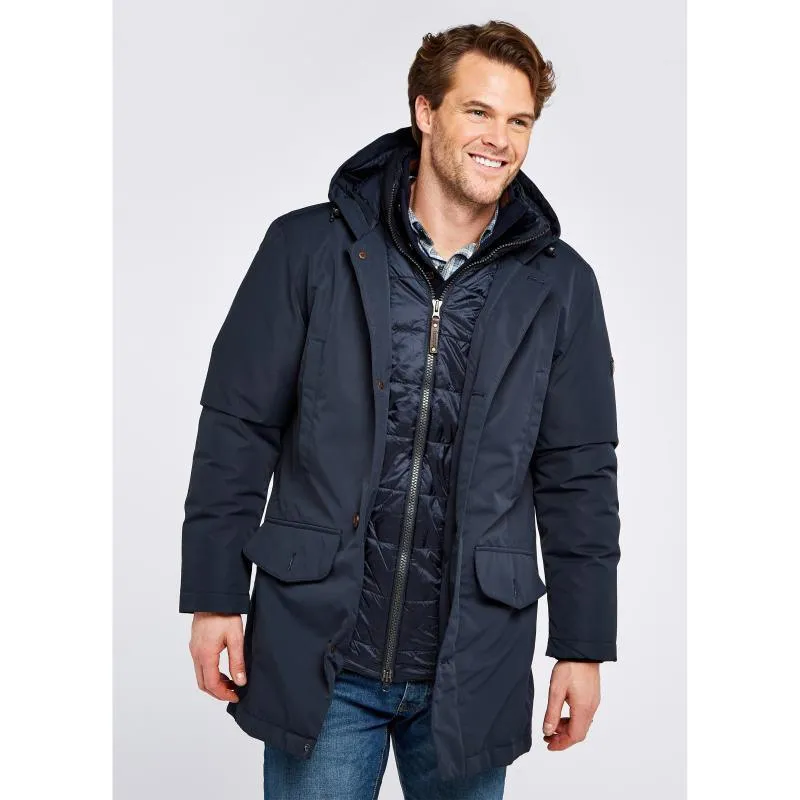 Dubarry Urlingford Mens Waterproof Down Hooded Parka - Navy