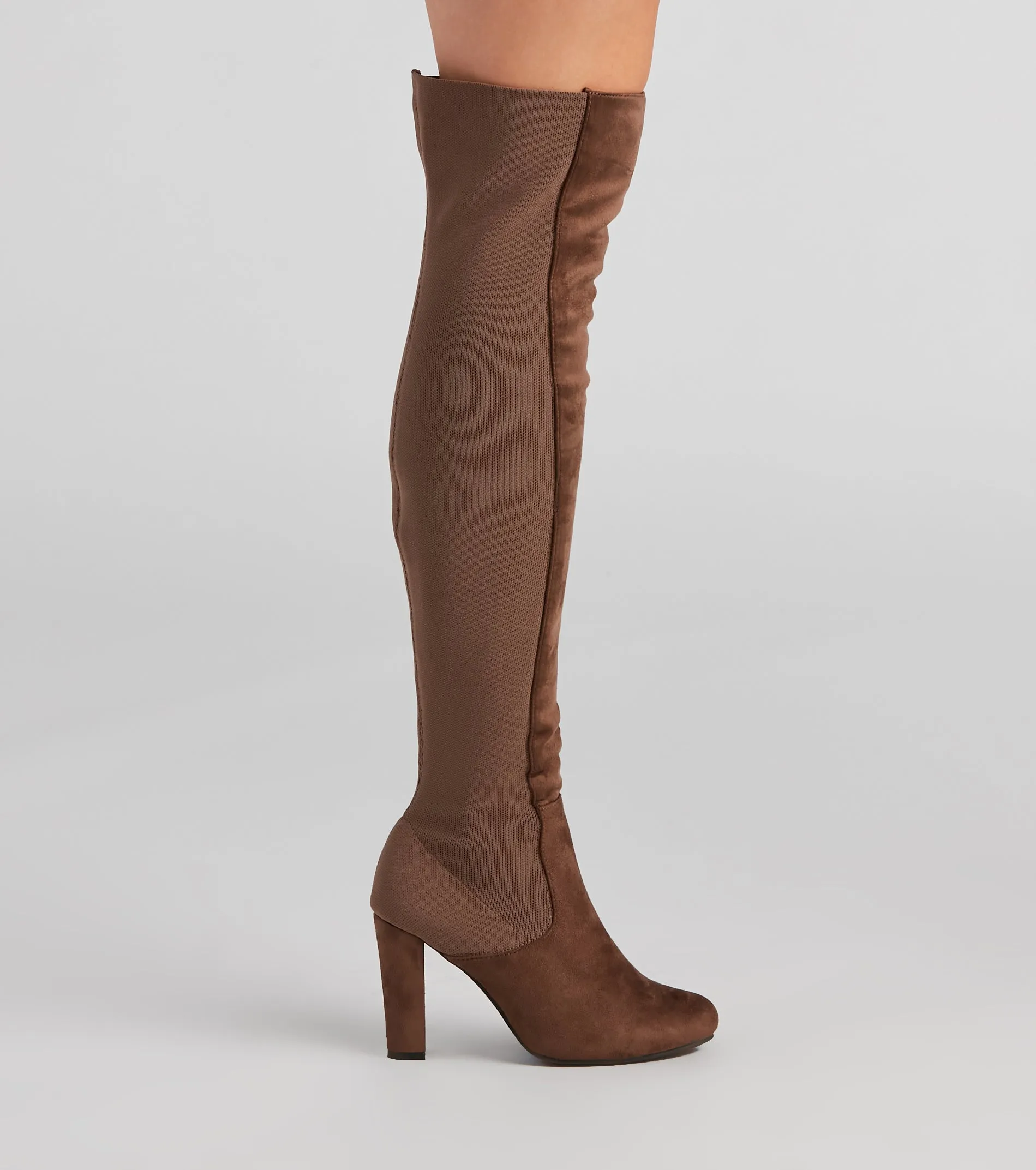 Effortlessly Chic Over-The-Knee Boots