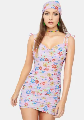 Electric Daisy Mystique Slip Dress