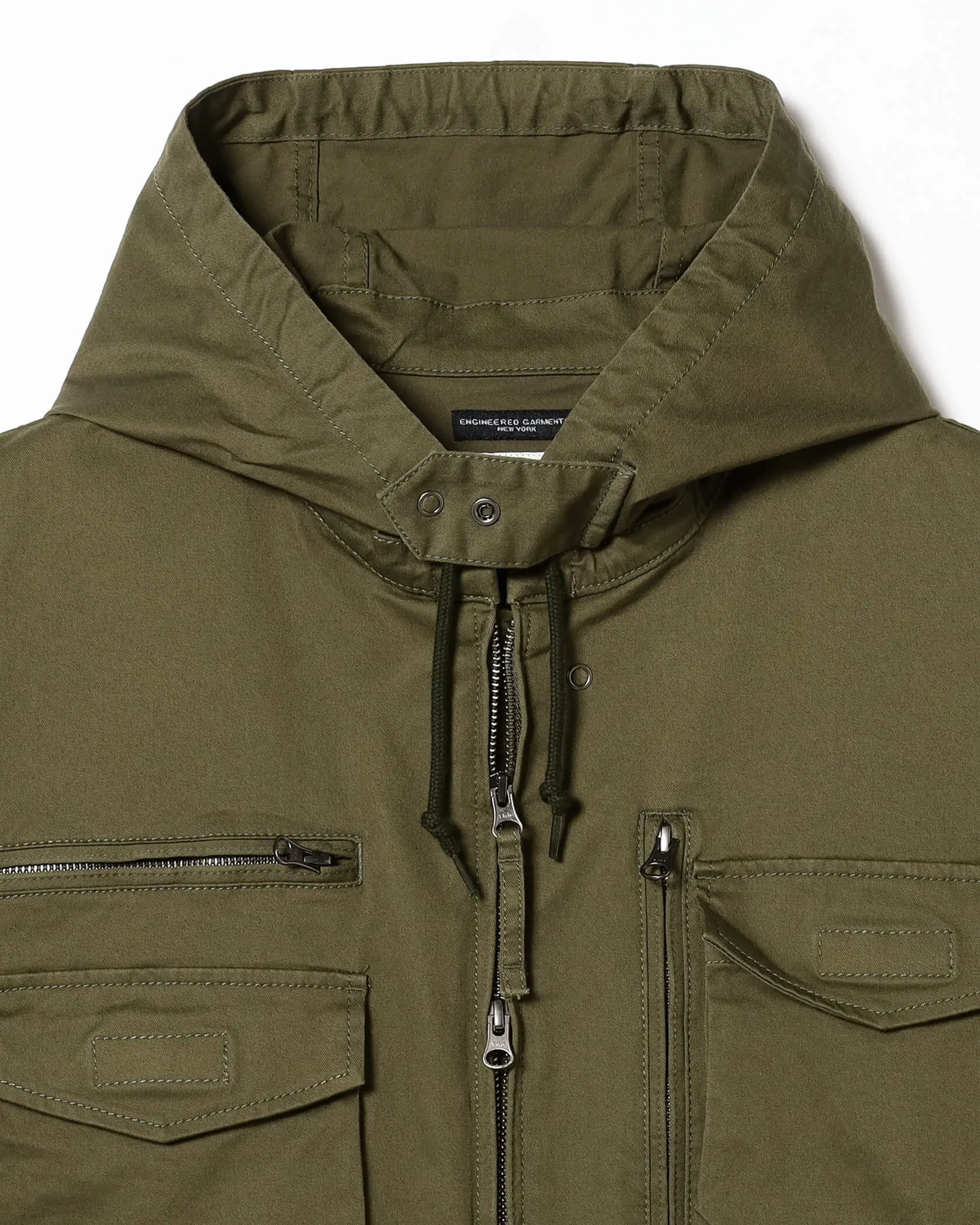 Engineered Garments for Pilgrim Russel Zip Parka