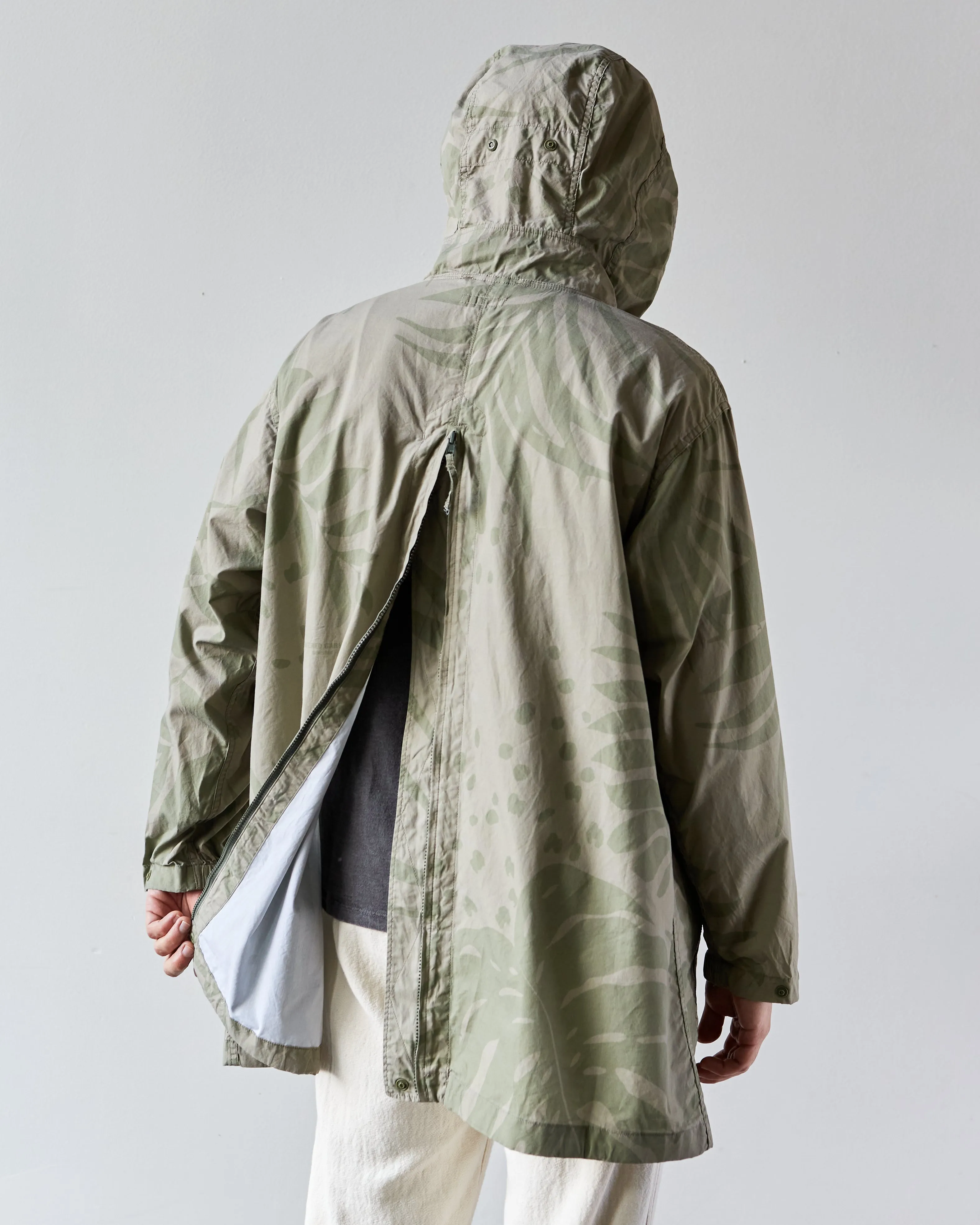 Engineered Garments Over Parka, Khaki/Olive