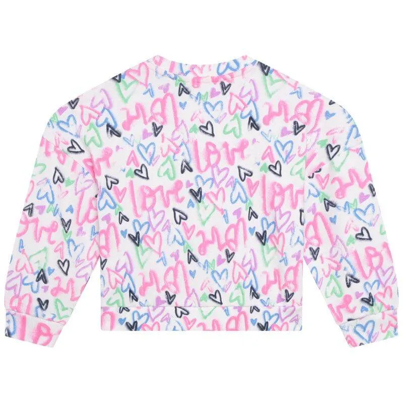 Girls Graffiti  Sweatshirt