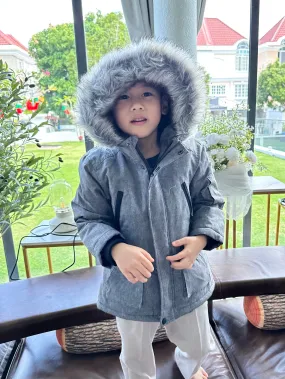 Grady Gray Parka Coat (Loved)