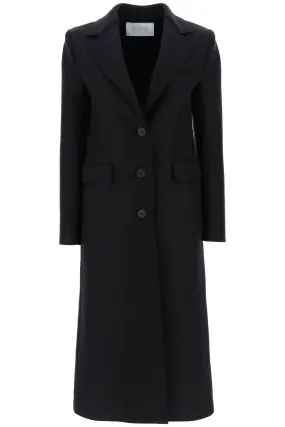 Harris Wharf London Single-Breasted Coat In Pressed Wool