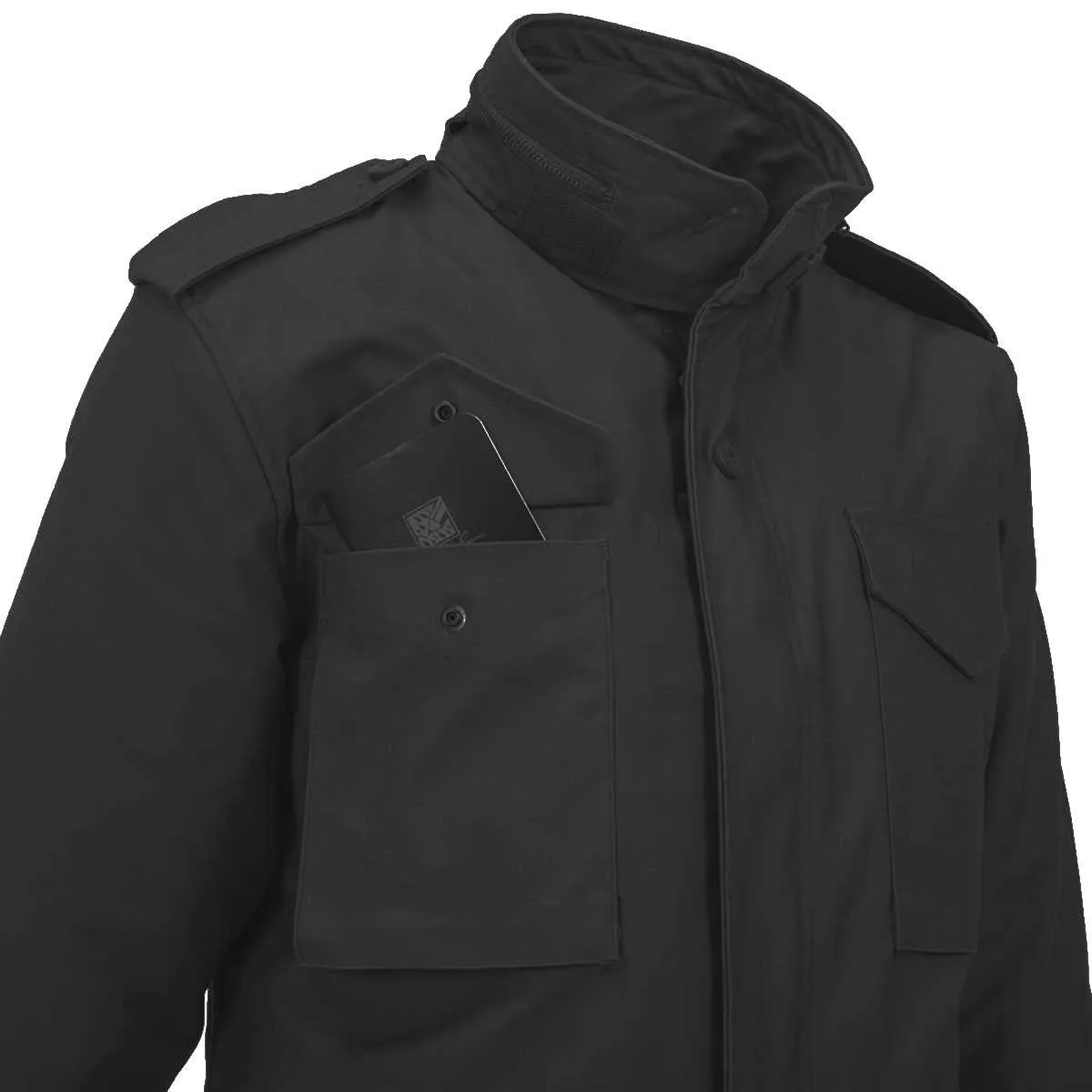 Helikon M65 Field Jacket NyCo Sateen Black