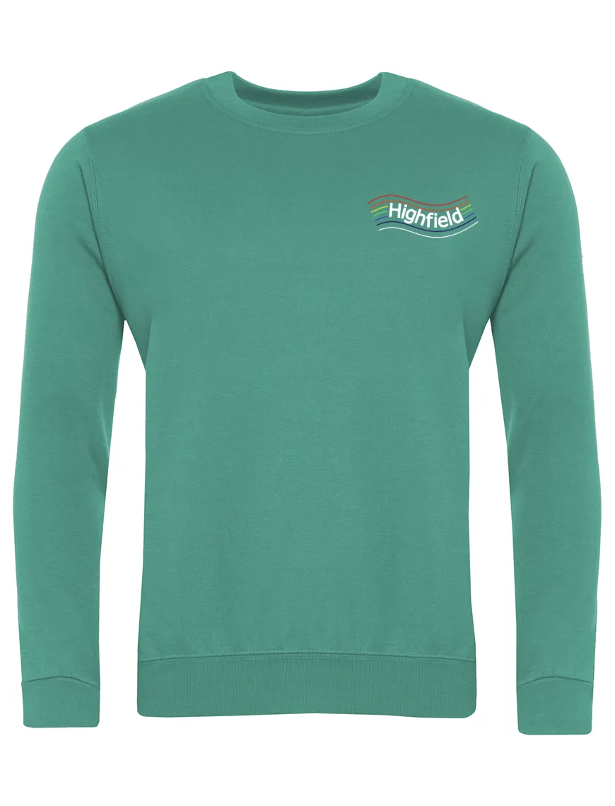 Highfield Academy - Sunderland Emerald Sweatshirt (Year 5 & 6)