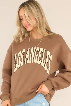 In Every City Brown Los Angeles Sweatshirt