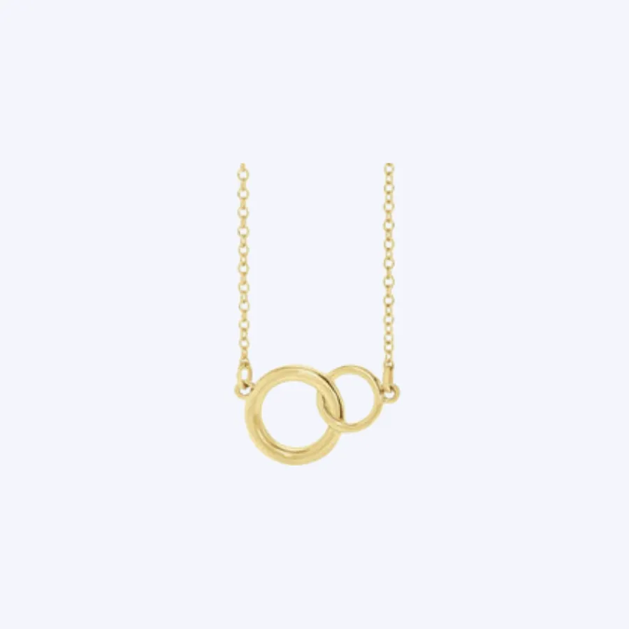 Interlocking Circles Necklace