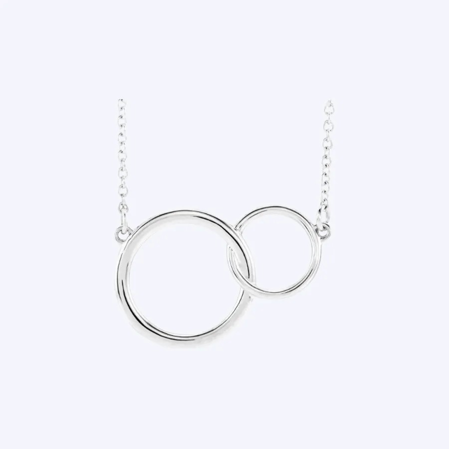 Interlocking Circles Necklace