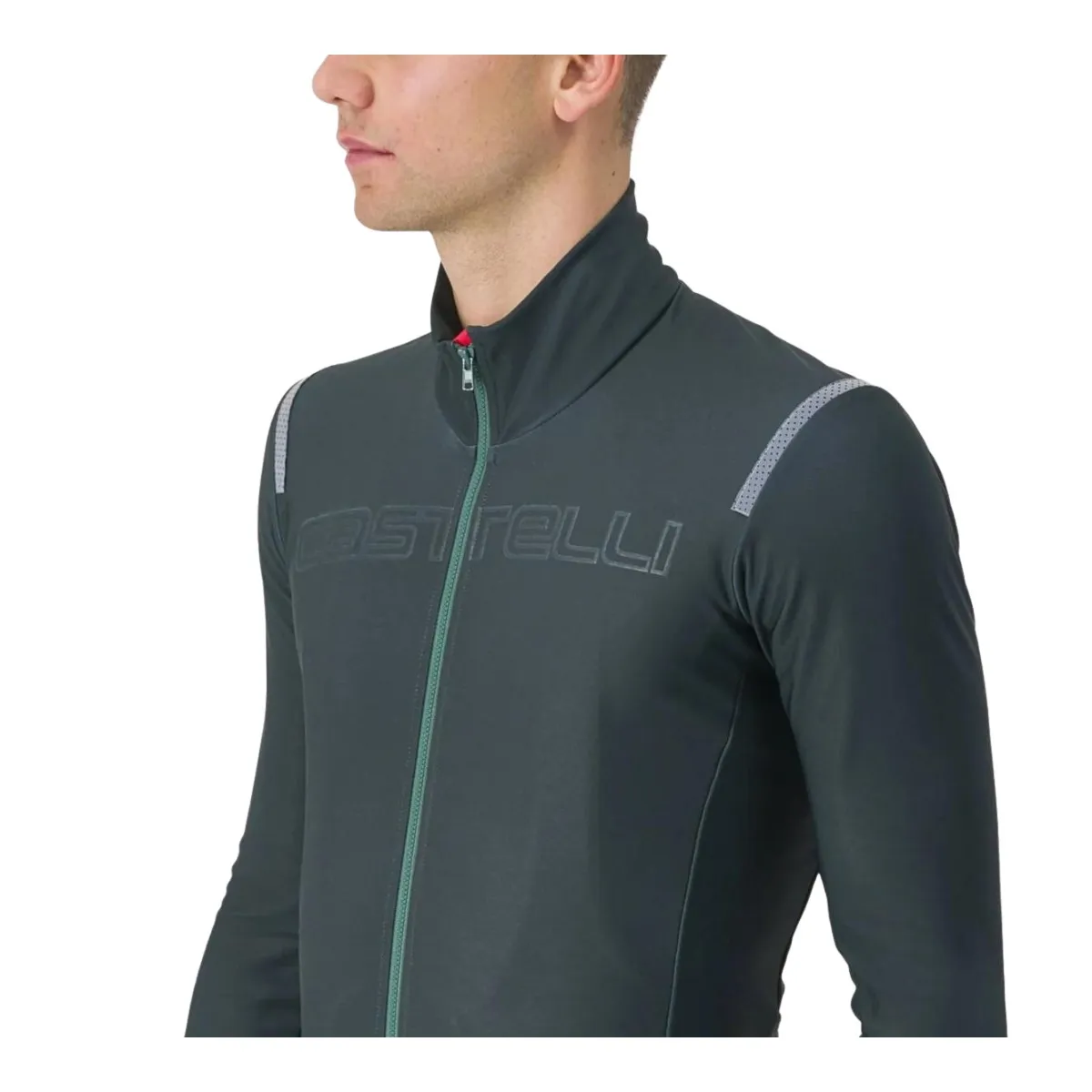 Jersey Castelli Tutto Nano RoS Long Sleeve Green