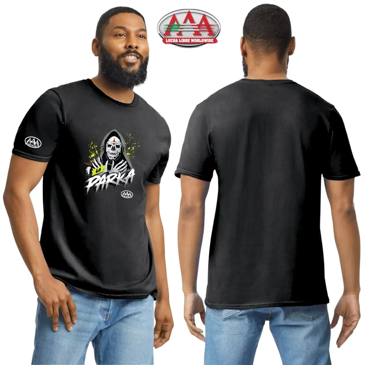 Jersey Playera Lucha Libre AAA Hombre Luchador La Parka