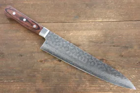 Jikko VG10 17 Layer Gyuto  240mm Mahogany Handle