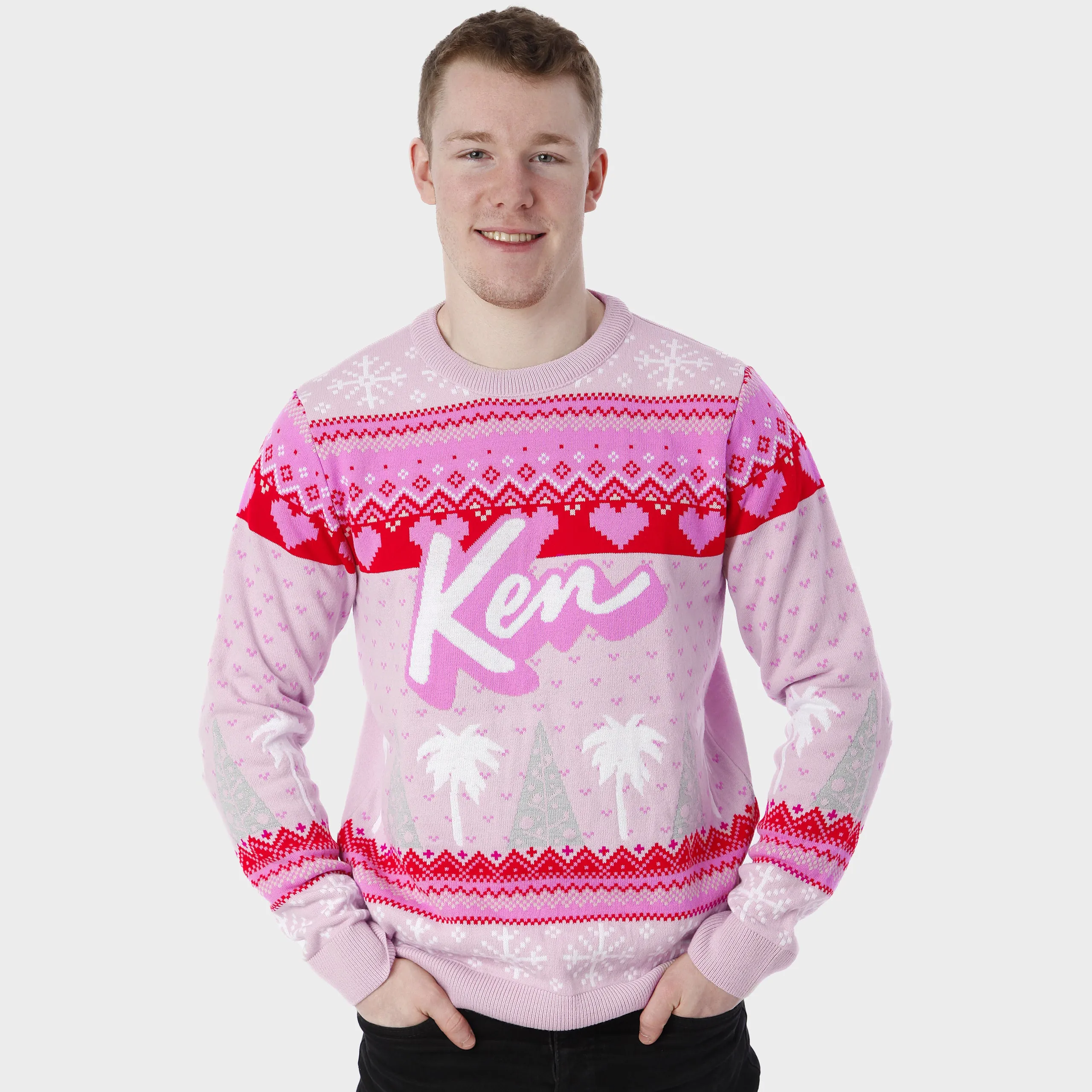 Mens Barbie Ken Christmas Jumper