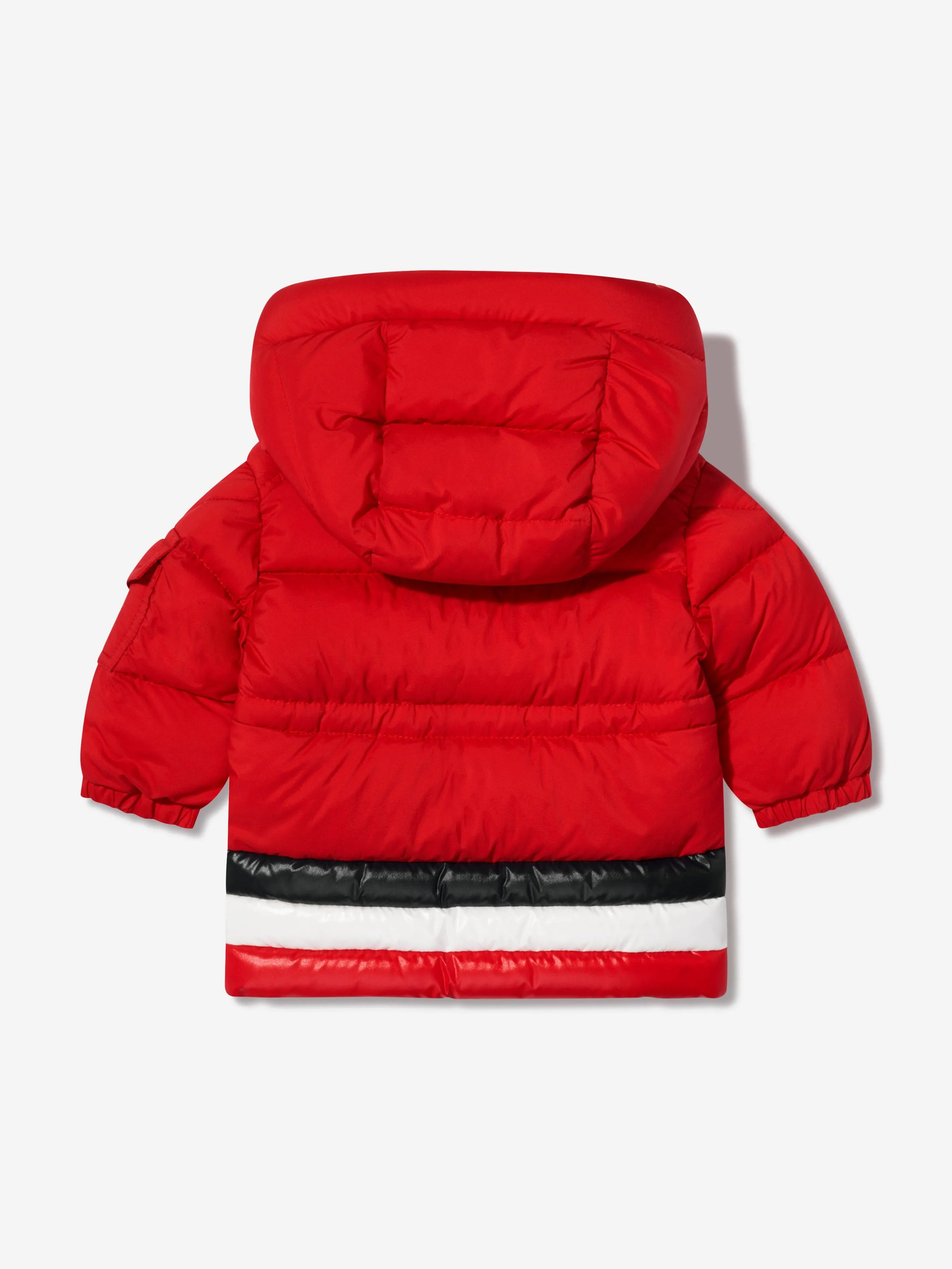 Moncler Enfant Baby Boys Down Padded Marat Long Parka in Red