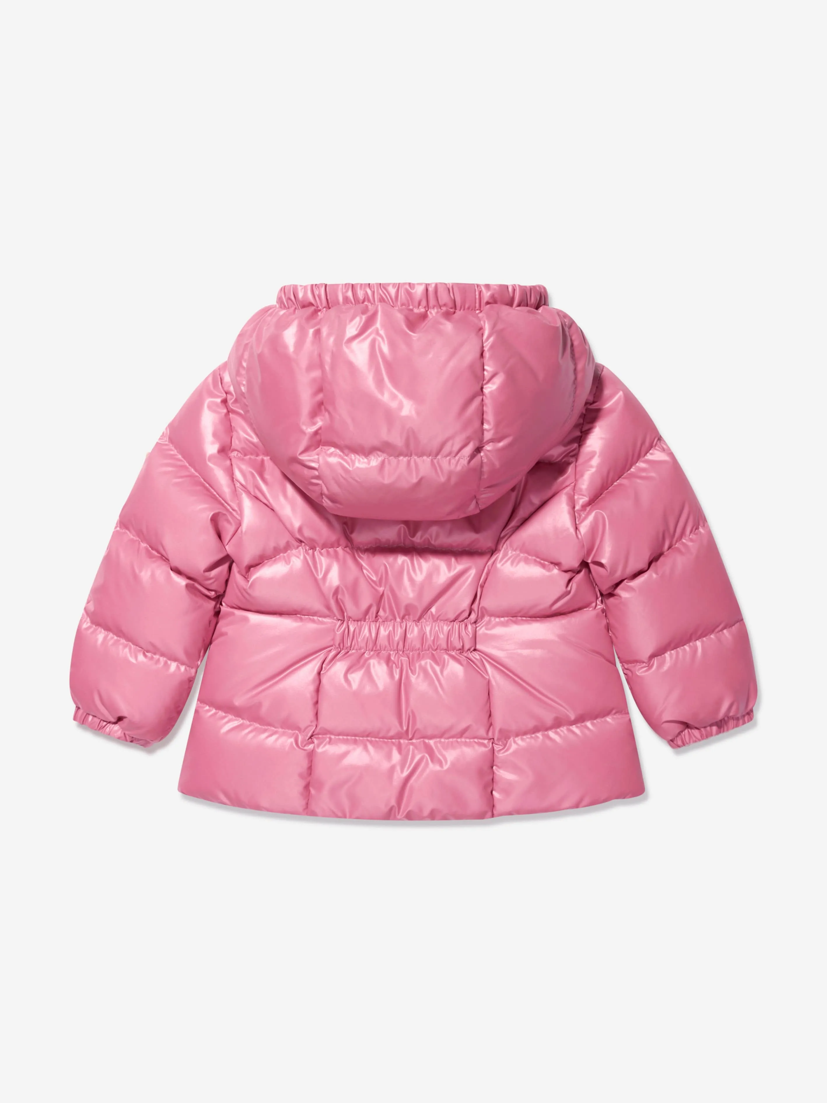 Moncler Enfant Baby Girls Down Padded Seine Short Parka in Pink