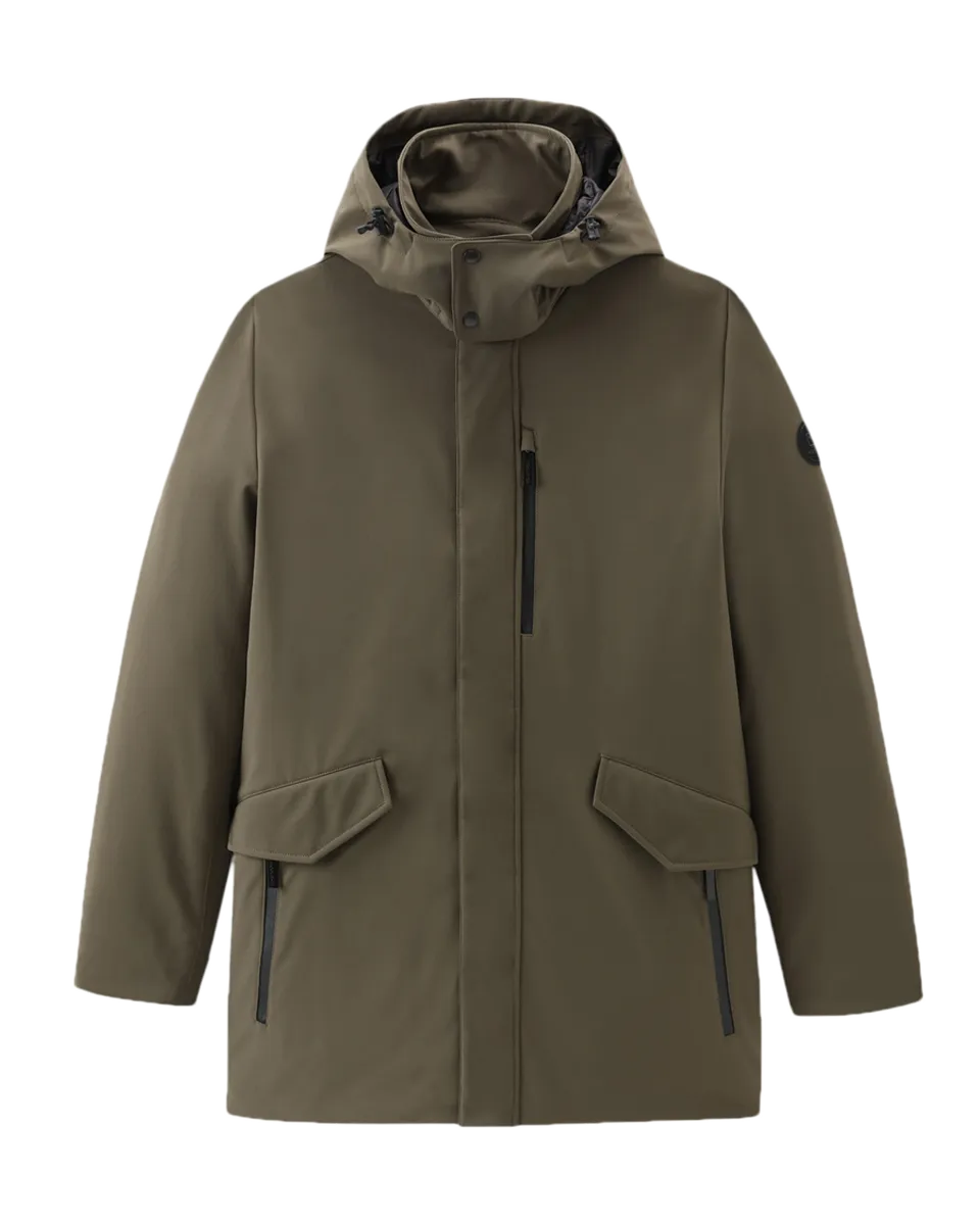 Mountain Stretch Parka Dark Green L