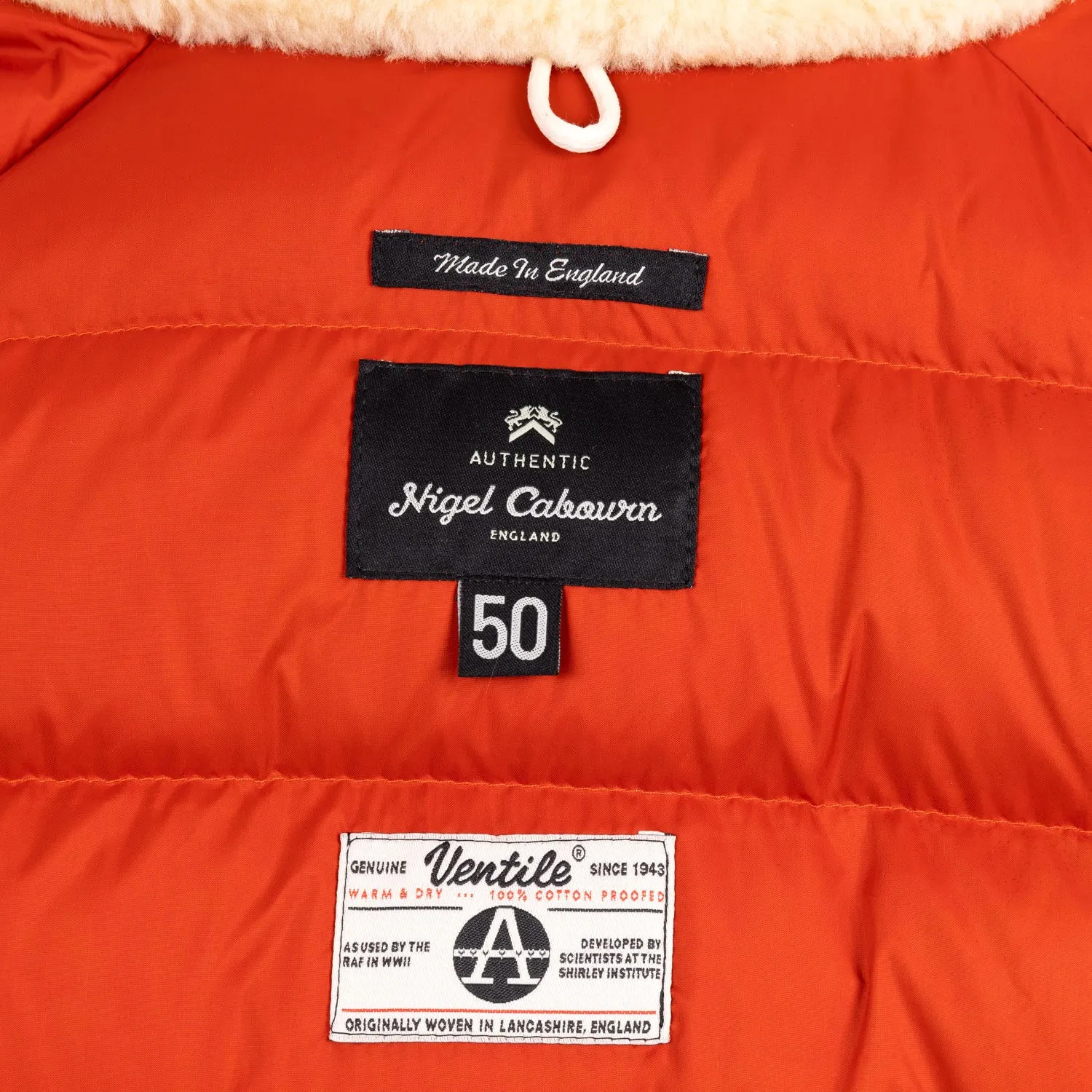 Nigel Cabourn x MJ: Daunenparka "Iconic Everest" aus Ventile-Cotton