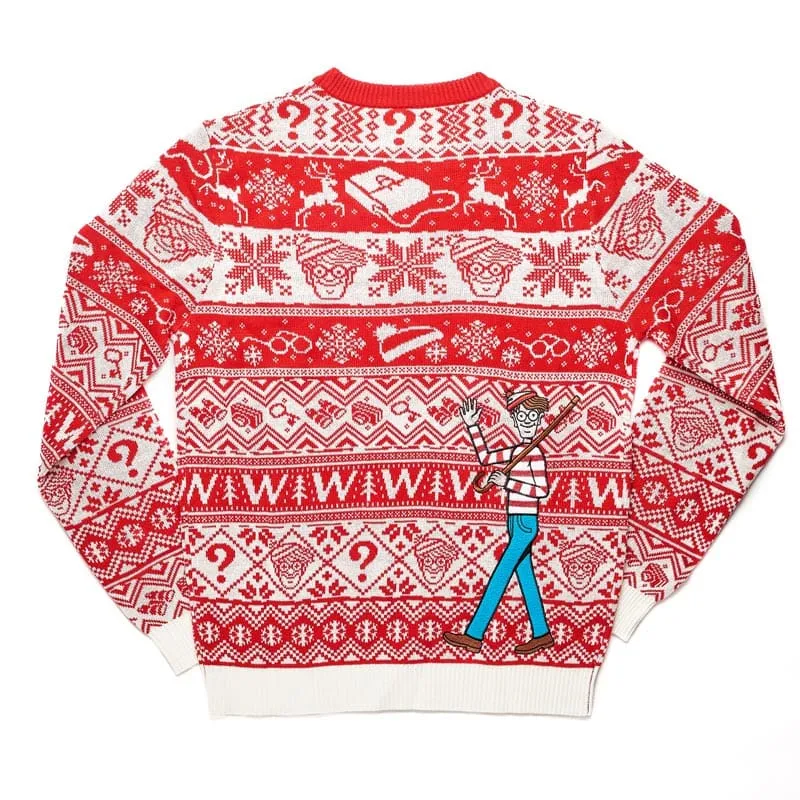 Official Where's Wally Christmas Jumper / Ugly Sweater