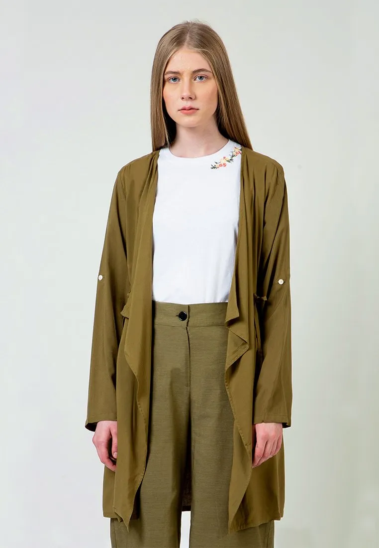 Olive Long Parka