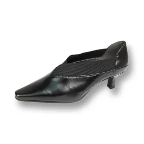 PEERAGE Rita Women's Wide Width Leather Dress Pumps